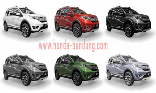 Warna Honda BRV Ada 6 Pilihan