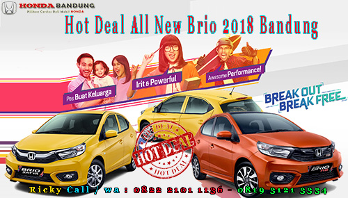 Hot Deal All New Brio 2018 Bandung