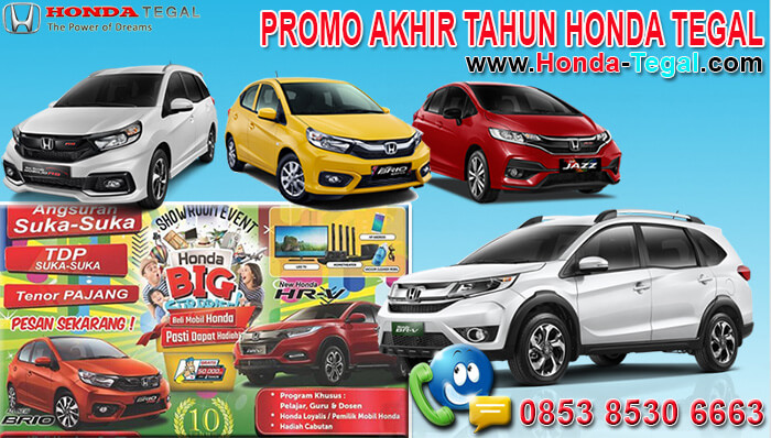 Promo Akhir Tahun Honda Tegal