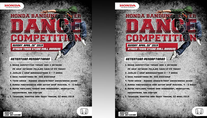 Honda Bandung Center Dance Competition 2019