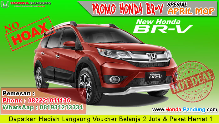 Promo Honda BRV April MOP