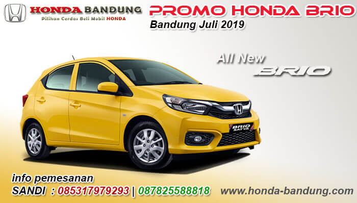 Promo Honda Brio Bandung Juli 2019