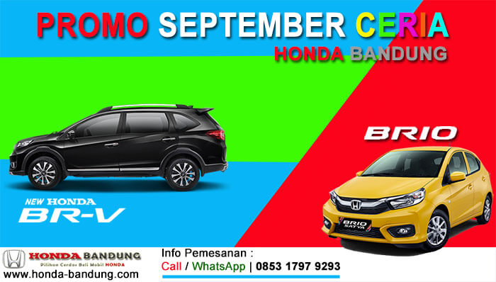 Promo September Ceria Honda Bandung 2019