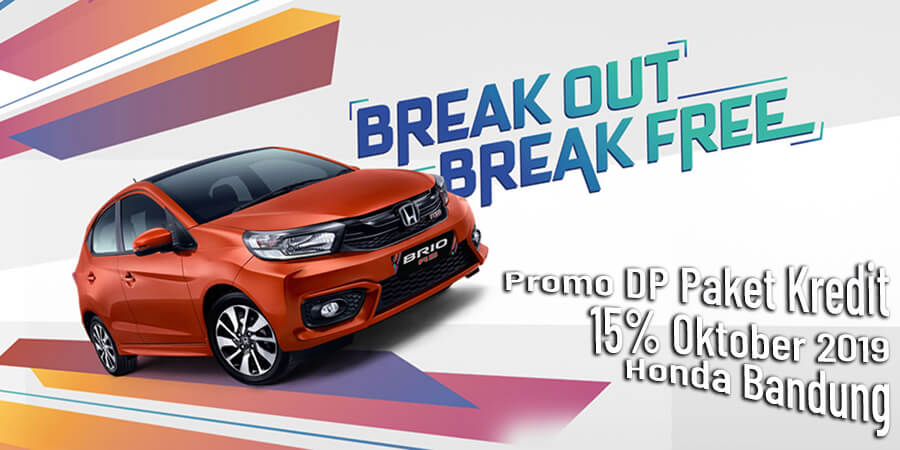 Promo DP Paket Kredit 15% Oktober 2019