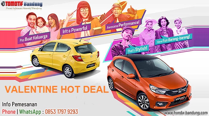 Promo Valentine Honda Brio Bandung 2020
