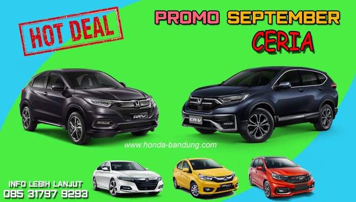 Promo September Ceria Bersama Mobil Honda Bandung