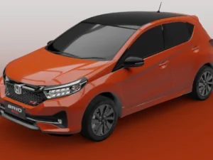 honda brio-Phoenix Orange Pearl Two Tone