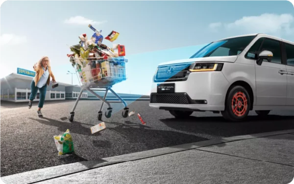 honda step wgn ehev-safety honda sensing