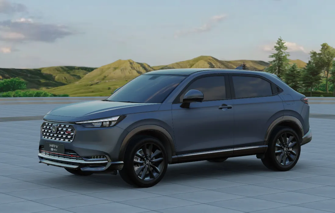 Honda HRV warna-Meteoroid Gray Metallic