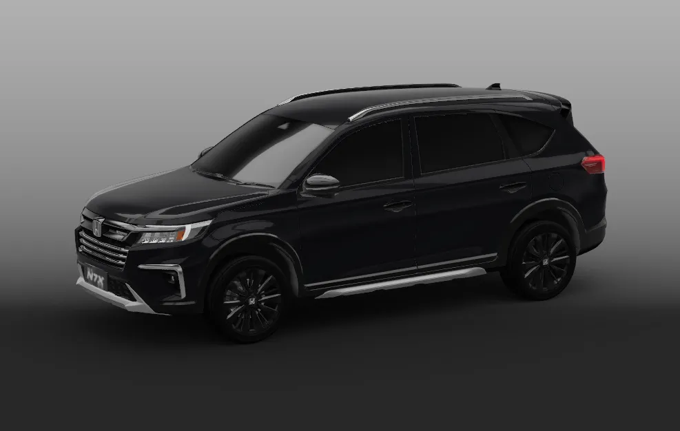 honda brv n7x warna Crystal Black Pearl