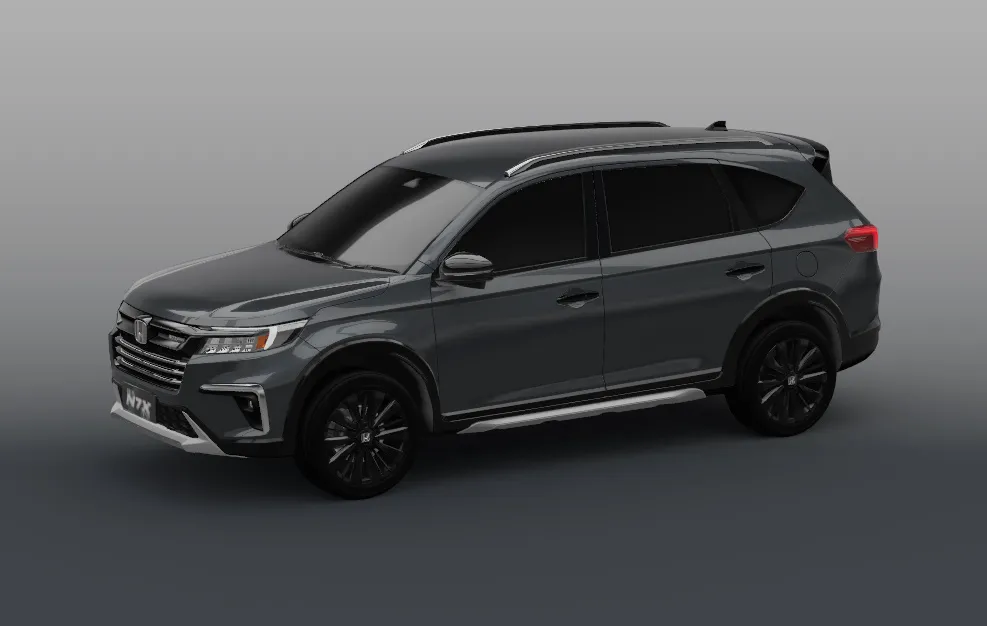honda brv n7x warna Meteoroid Gray Metallic
