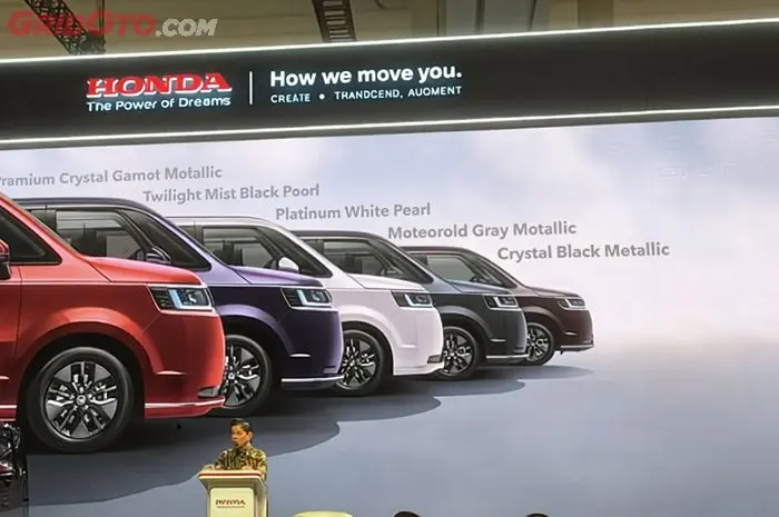 INI PILIHAN WARNA HONDA STEP WGN E:HEV, BARU MELUNCUR DI GIIAS 2025