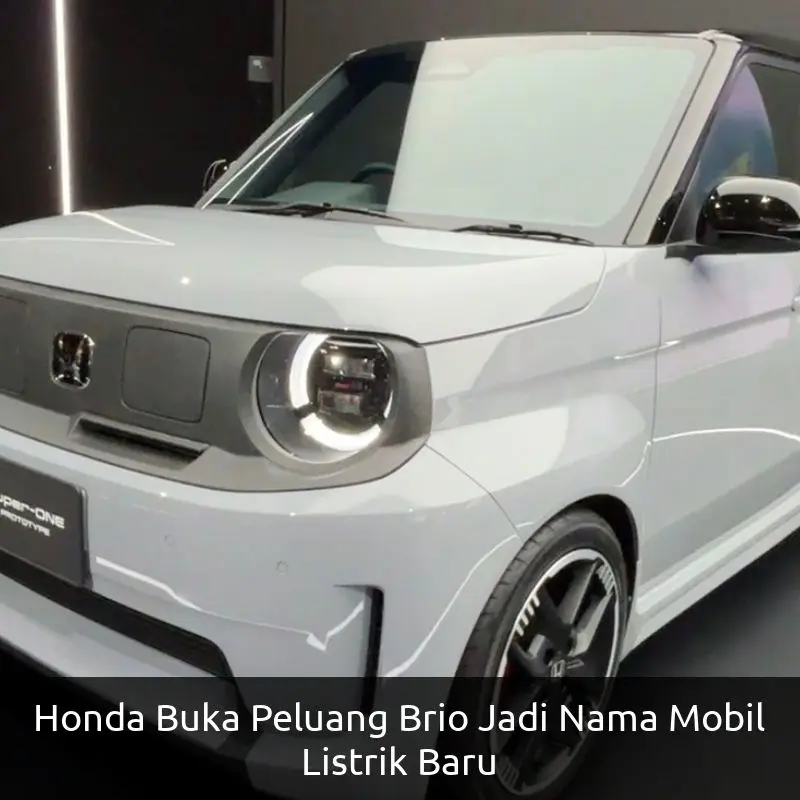 Honda Buka Peluang Brio Jadi Nama Mobil Listrik Baru