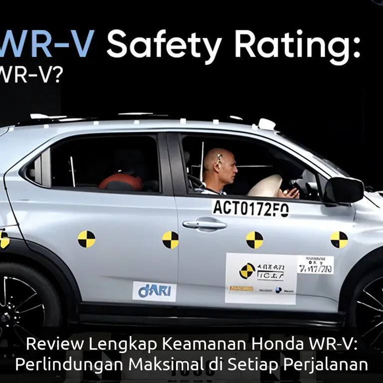 Review Lengkap Keamanan Honda WR-V: Perlindungan Maksimal di Setiap Perjalanan