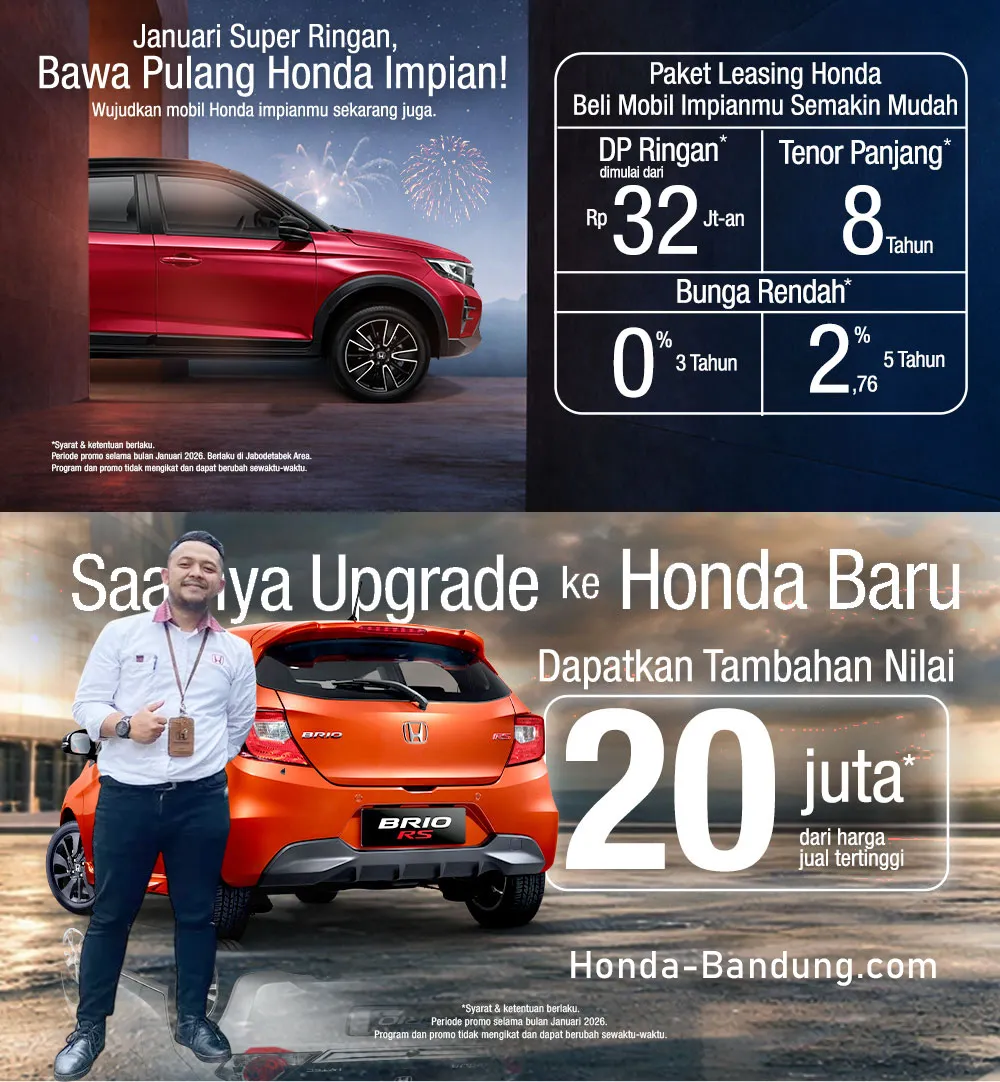 Promo Honda Bandung Februari 2026