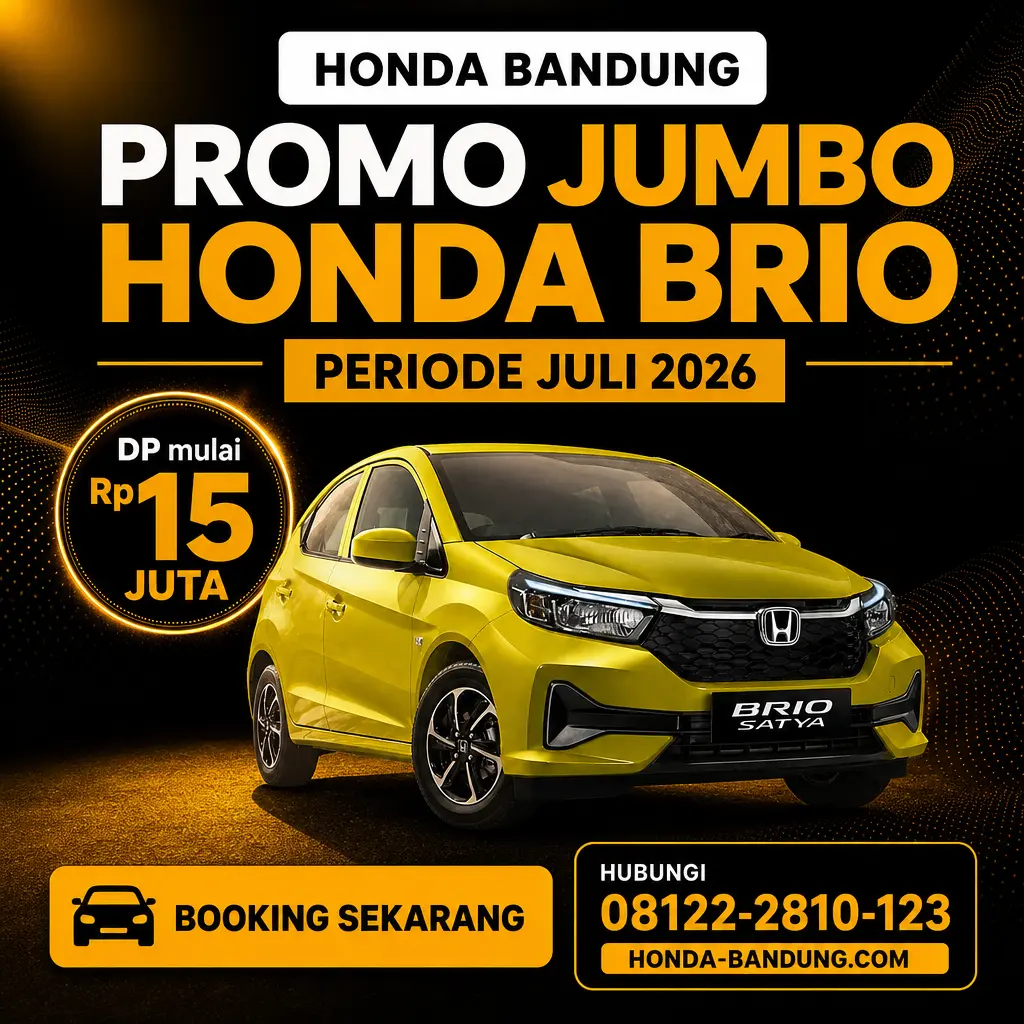 PROMO JUMBO HONDA BRIO